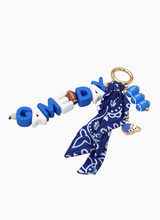 Load image into Gallery viewer, GAME DAY Football Bag Charm/Keychain
