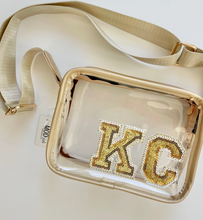 Load image into Gallery viewer, KC Gold Stadium Clear Bag
