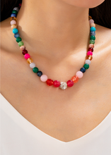 Load image into Gallery viewer, Confetti Sparkle Beaded Necklace
