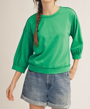 Load image into Gallery viewer, Kelly Green Pullover
