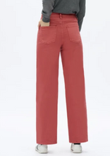 Load image into Gallery viewer, Raspberry High Rise Straight Jeans

