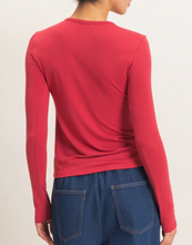 Load image into Gallery viewer, Red Long Sleeve Shirt
