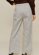 Load image into Gallery viewer, Black Pinstripe Pants
