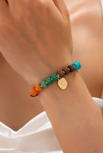 Load image into Gallery viewer, Multi Stone Stretch Bracelet
