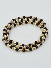 Load image into Gallery viewer, Game Day Gold Beaded Bracelet
