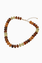 Load image into Gallery viewer, Chunky Rondelle Beaded Statement Necklace
