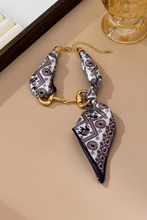 Load image into Gallery viewer, Horsebit Scarf Tie Bracelet
