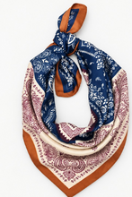 Load image into Gallery viewer, Patchwork Paisley Bandana Scarf
