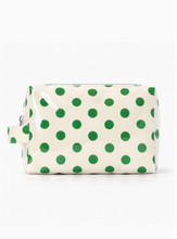 Load image into Gallery viewer, Polka Dots Cosmetic Pouch
