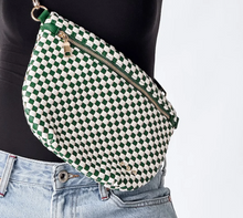 Load image into Gallery viewer, Woven Checker Sling Bags
