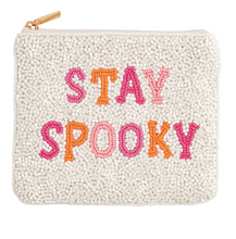 Load image into Gallery viewer, Halloween Beaded Zip Pouches
