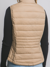 Load image into Gallery viewer, Black Lightweight Puffer Vest
