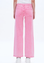 Load image into Gallery viewer, Pink Wide-Leg Jeans
