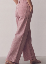 Load image into Gallery viewer, Brown &amp; Cream Gingham Pants

