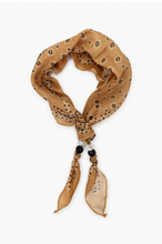 Load image into Gallery viewer, Paisley Beaded Skinny Scarf
