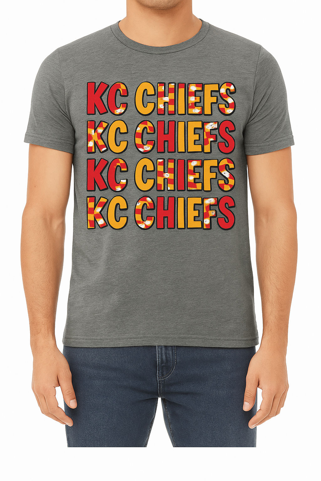 KC Chiefs Repeated Tee