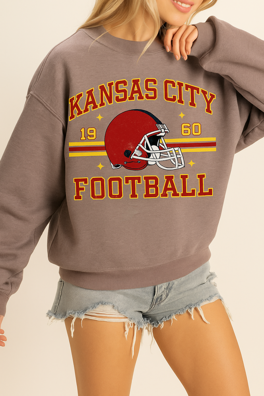 Walnut KC Football Sweatshirt