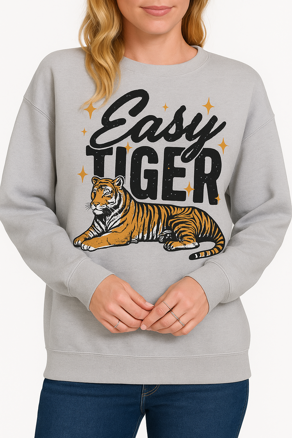Gray Easy Tiger Sweatshirt