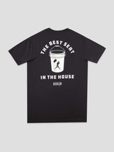 Load image into Gallery viewer, Men&#39;s Baseballism Black Bucket Seat Tee
