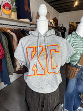 Load image into Gallery viewer, KC Sleeveless Gray Hoodie
