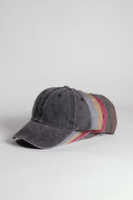 Load image into Gallery viewer, Black Vintage Wash Baseball Cap
