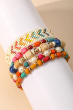 Load image into Gallery viewer, Multi Color Arrow Bead Bracelet Set
