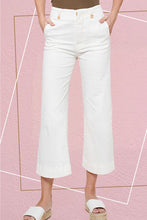 Load image into Gallery viewer, White Wide-Leg Palazzo Pants
