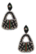 Load image into Gallery viewer, Purse Bead Earrings
