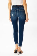 Load image into Gallery viewer, High Rise Double Detail w/ Scuff Knees &amp; Ankles KanCan Jeans
