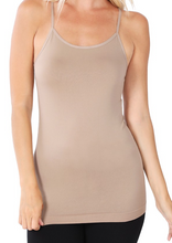 Load image into Gallery viewer, Seamless Cami w/ Adjustable Straps
