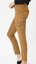 Load image into Gallery viewer, High Rise Leopard Cargo KanCan Jeans
