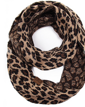 Load image into Gallery viewer, Animal Print CC. Infinity Scarf

