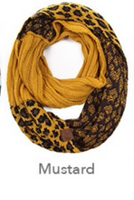 Load image into Gallery viewer, Animal Print CC. Infinity Scarf
