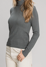 Load image into Gallery viewer, Fitted Turtle Neck Sweater
