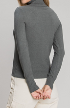 Load image into Gallery viewer, Fitted Turtle Neck Sweater
