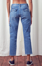 Load image into Gallery viewer, High Rise Cargo KanCan Jeans
