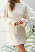 Load image into Gallery viewer, Cream Sweater Tunic
