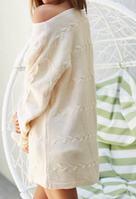 Load image into Gallery viewer, Cream Sweater Tunic
