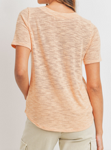 Load image into Gallery viewer, Peach V-Neck

