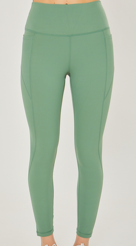 Seam-Detail Leggings