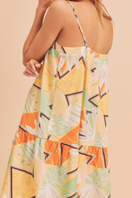 Load image into Gallery viewer, Yellow Colorful Sun Dress
