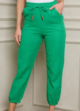 Load image into Gallery viewer, Green Cotton Pants
