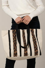 Load image into Gallery viewer, Animal Print  Canvas Tote Bag
